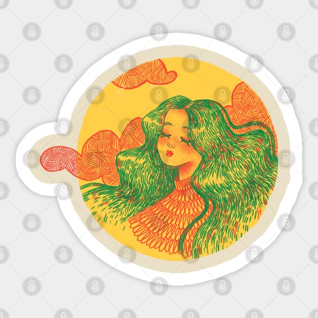 summer daydream Sticker by giovana giberti